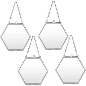 Modern Metal Glass Hanging Photo <b>Frame</b> Wall <b>Mounted</b> Picture Display Interior Decoration <b>Frame</b> - Product Image 2