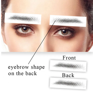 Pegatinas de Tatuaje Temporal para Cejas con Efecto de Cabello 4D, Resistentes al Agua, con 8 Formas - Product Image 5