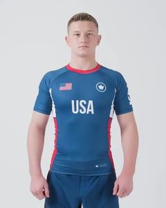 Camiseta de Natación para Hombre, Protección Solar, Estampada, Bajo MOQ 2026, Superventas - Product Image 1