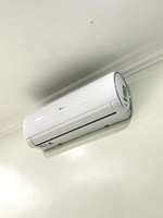 Climatiseur hybride split 12000/18000 BTU 2HP 100% solaire à batterie, refroidissement/chauffage, télécommande, garantie 5 ans