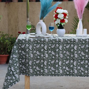 Wholesale Handmade Cotton Linen <b>Square</b> Washable Solid Color Customizable <b>Tablecloth</b> for Wedding Hotel Home Decoration - Product Image 1