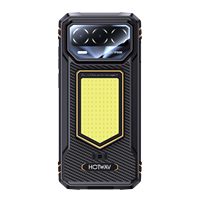 HOTWAV T8 4G Robustes Smartphone 6200mAh 6,75 Zoll 120Hz HD+ Panda-Glas IP68 IP69K MIL STD 810H Campinglampe 20MP Kamera