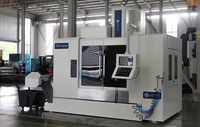 Centre d'usinage vertical CNC VMC1370 BT50, magazine à 24 outils, déplacement 1300 x 700 x 700 mm, pièces en aluminium
