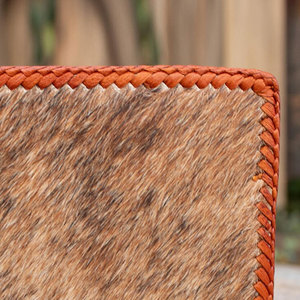 Cartera de hombre estilo vintage con patrón de piel de vaca en venta, diseño popular, cartera de hombre de cuero genuino al mejor precio. - Product Image 6