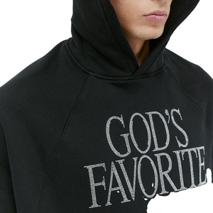 Sudadera con Capucha de Invierno de Alta Calidad con Logotipo Estampado, Gruesa, con Pedrería, para Hombre, Corte Regular, 100% Poliéster, Impermeable y Antiarrugas - Product Image 2