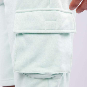 Shorts Cargo Homme en Gros – Taille Élastique, Style Streetwear Décontracté, Tissu Coton, Service OEM - Product Image 4