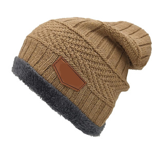 Bonnet tricoté unisexe haute durabilité avec broderie 3D style vintage numérique, 100 % acrylique, chaud et tendance pour l'hiver, production en gros (MOQ) - Product Image 2