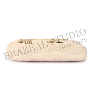 New Arrival BRAZEAL STUDIO Velvet Fashion Designer Women Single Beaded Geometric Pattern Shoulder Clutch Purse Cover Daily Life - Product Image 4