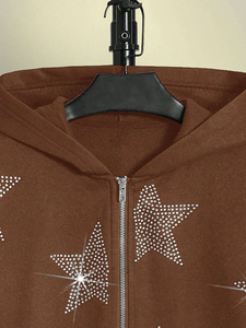 Top Quality Men Rhinestone <b>Hoodies</b> Hot Selling Comfortable <b>Cheap</b> Price Breathable Men Rhinestone <b>Hoodies</b> with Custom Logo/design - Product Image 4