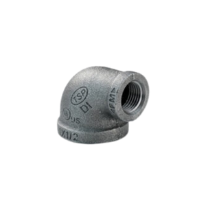 Codos Macho o Hembra con Rosca de 1/2 Pulgada, Codo Reductor Galvanizado de 90 Grados, Codo Banda 90, Hierro Fundido Maleable para Tubería Sanitaria - Product Image 6