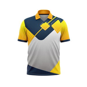 เสื้อโปโลคริกเก็ตพรีเมียม เสื้อผ้าระบายอากาศได้ดีสำหรับสโมสรคริกเก็ต โรงเรียน และองค์กรกีฬา - Product Image 5
