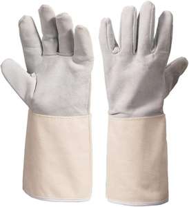 Gants de soudage en cuir confortables et respirants, matériau de haute qualité, gants de sécurité pour soudeurs pour le travail - Product Image 1