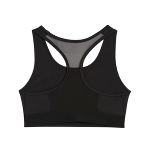เสื้อชั้นในกีฬาผู้หญิงแบบตาข่าย ทรง Racerback รองรับปานกลาง น้ำหนักเบา เหมาะสำหรับออกกำลังกาย โยคะ ฟิตเนส ยืดหยุ่น ระบายอากาศดี มีฟองน้ำเสริมด้านหน้า - Product Image 6