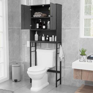 Ripiano regolabile per il bagno domestico soluzione per organizzare il tuo spazio - Product Image 2