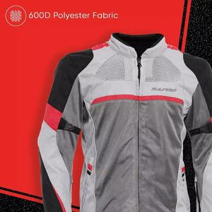 Meilleure veste de moto d'été pour hommes avec col montant coupe-vent vêtements de course automobile protecteurs textiles nouvelle veste pour la moto - Product Image 5