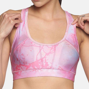 OEM Moisture Wicking Yoga Sports Bra <b>Strappy</b> Backless Seamless Activewear <b>Top</b> for Women - Product Image 1
