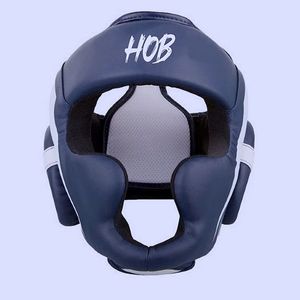 Protector de Cabeza para Boxeo HOB, Equipo de Protección de Cuero PU, Casco Deportivo Unisex para Adultos, Estilo Universal, Color Sólido - Product Image 2
