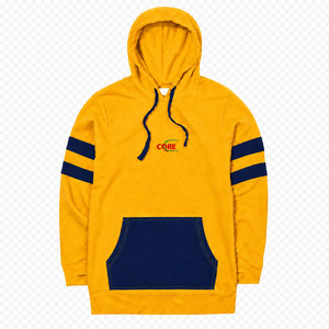 Sweat-shirt à capuche surdimensionné personnalisé pour femme, en molleton de coton 320 GSM, avec logo, poche kangourou et rayures, idéal pour l'automne – Vente en gros - Product Image 5