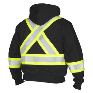 Custom Reflective Safety <b>Jacket</b> High Visibility Waterproof Workwear Coat with Reflective Tape for Construction <b>Workers</b> - Product Image 6