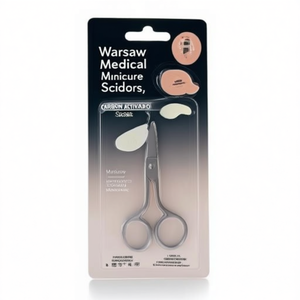 Tijeras de Manicura Rectas y Duraderas de Acero Inoxidable Warsaw Medical con Mango de Acero, Manuales - Product Image 2