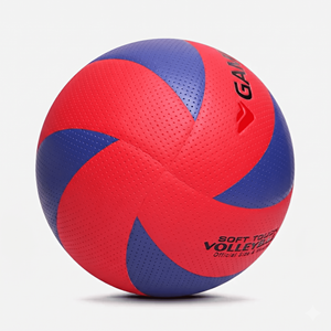 Ballon de volley-ball professionnel de taille 5 en PU, personnalisé avec logo OEM, souple, léger, durable, de haute qualité, cousu à la machine, pour entraînement en intérieur et en extérieur - Product Image 2