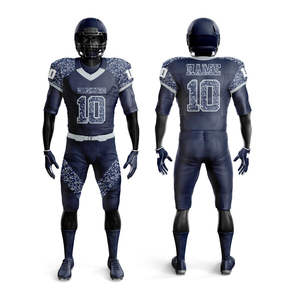 Wholesale Best Quality American Football Uniforms All Colors Factory Price Sublimation Breathable American Football Uniforms - Product Image 4