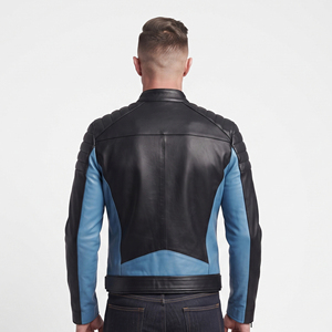 Men's Leather Race <b>Jacket</b> Men Waist Belt Leather <b>Biker</b> <b>Jackets</b> Mens Leather Zip Up Motorcycle <b>Jacket</b> Stand Collar Leather <b>Jacket</b> - Product Image 2
