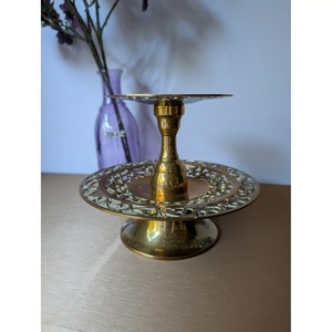 Refined Luxe Candle Holder Smooth Metallic Finish With Sophisticated Shape Perfect For Warm Ambience And Stylish <b>Spaces</b> - Product Image 4