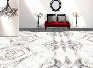 Carreaux de porcelaine blanche brillante de qualité supérieure 800x1600 1200x1800 750x1500mm, grands formats pour maison, bureau et commerce - Product Image 4