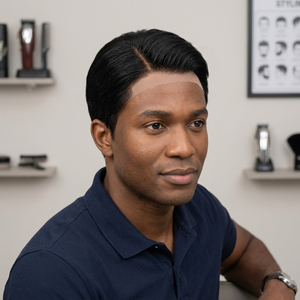 Perruque Taz Hair BD en cheveux humains brésiliens Remy, courte, ondulée, avec base en soie pour dentelle, double densité, haute densité, sans colle, plusieurs tailles - Product Image 1