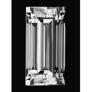 Pierre de Moissanite taille Baguette VVS Couleur D Diamant en vrac Tendance Meilleure Vente Fabrication de Bijoux Prix Direct Usine Vente en Gros - Product Image 3