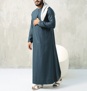 <b>Thobe</b> OEM Supplier Comfortable Long Sleeve Islamic Wear Designed for Private Label and Wholesale Buyers - Product Image 6