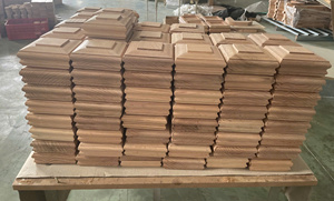 Cubiertas de Madera Premium para Escalones, Madera Sólida con Parte Superior Cuadrada, Piezas Tradicionales para Escaleras, Fácil Instalación, Acabado Duradero y Resistente - Product Image 4