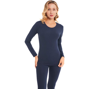 Conjunto de Dos Piezas de Ropa Interior Térmica para Mujer, Transpirable, para Invierno, 92% de Tela Térmica - Product Image 4