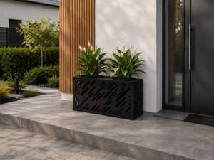 Jardinière Moderne Écologique en Aluminium pour la Maison et le Jardin avec Housse de Protection Extérieure - Product Image 1