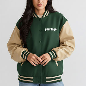 Chaqueta Varsity 100% Lana a Precio de Mayoreo, Diseño de Logotipo Bordado Personalizado, Chaqueta de Manga Larga Transpirable de Alta Calidad - Product Image 4