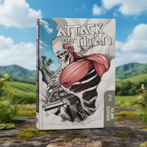 Ataque a los Titanes Volumen 3 por el autor Hajime Isayama, impresión de libros de tapa blanda personalizados. - Product Image 2