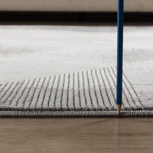 Geometrix GC_DIM1009 Tappeto Runner Grigio 2 Piedi 7 Pollici X 9 piedi 10 pollici Tappeto Decorativo - Product Image 4