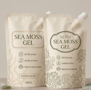 Gel d'algues marines d'origine vietnamienne, pratique à utiliser à la maison, au bureau, en salle de sport, en vente au détail ou en gros, bon prix, export standard. - Product Image 5