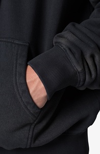 Customized High Quality <b>Men</b> Washed <b>Zip</b> <b>Up</b> Hoodie Cotton <b>Fleece</b> Oversized <b>Zip</b> <b>Up</b> Hoodie - Product Image 6