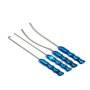 Set de 4 Piezas de Instrumentos de Cirugía Plástica para Lifting Facial Endoscópico y Dissectores de Frente de Jamso Industries, Acero Inoxidable - Product Image 4