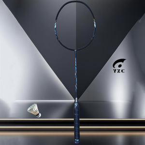 Alibaba Online Shopping Vente <span class=keywords><strong>en</strong></span> Gros Haute Qualité 24T + 24T Arbre Graphite Carbone 4U/82g 28LBS Raquette de <span class=keywords><strong>Badminton</strong></span> Tissée Personnalisée Chaude - Product Image 6