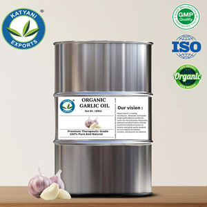 Huile essentielle d'ail pure biologique, distillée à la vapeur, 100% pure, qualité export en vrac, pour cosmétiques et aromathérapie, Katyani Exports - Product Image 3