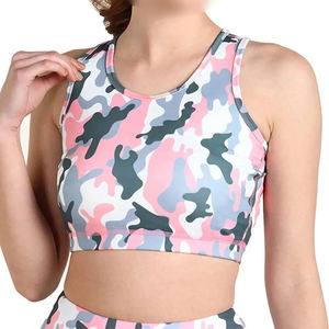 Sujetador Deportivo para Mujer, Absorbe Impactos, Alto Soporte, para Entrenamiento, Yoga, Sin Costuras, de Algodón, Cómodo, Ropa Deportiva - Product Image 1