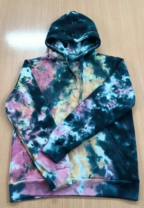 Sudadera con Capucha Holgada de Moda para Hombre, Estilo Tie Dye, Sudadera Oversize Informal, Estilo Urbano, OEM ODM, Impresión Personalizada, Sudaderas con Capucha para Hombre - Product Image 5