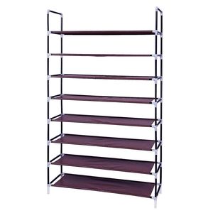 Scarpiera Ultra Capiente da 100 cm a 8 Livelli in Tessuto Non Tessuto e Struttura in Acciaio - Product Image 2