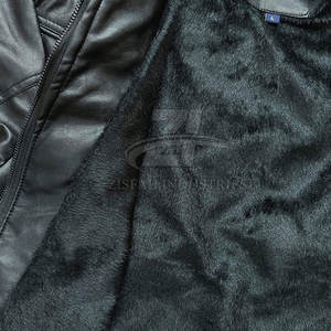 Veste de moto classique à fermeture éclair, design personnalisé, logo sur mesure, vestes en cuir pour motards - Product Image 4