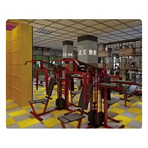 Tapis de sol en caoutchouc pour salle de sport à domicile, usage intensif - Product Image 3