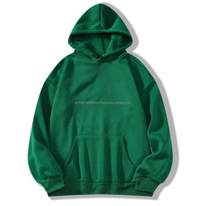 Men's Premium Quality Cotton French Terry Oversize Hoodie Winter Pullover 3D <b>Thick</b> <b>Fleece</b> Drop Shoulder Custom Logo Print - Product Image 4