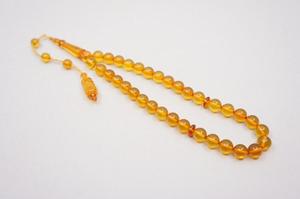 Perles de prière islamiques en résine faites à la main, thème ange, technique de moulage, bijoux religieux élégants, cadeau spirituel pour hommes et femmes - Product Image 5